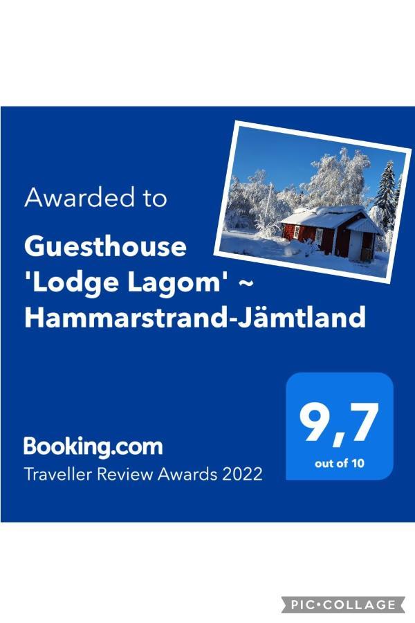 Luxury Guesthouse 'Lodge Lagom' - Hammarstrand-Jaemtland 외부 사진